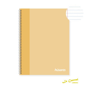 Cuadernos Husares 6275 Soft Ring Pastel Naranja A4 Rayado
