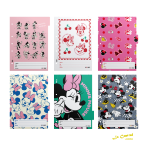 Separadores Mooving A4 Minnie Mouse Bts 2026