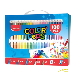 Kit De Coloreo 100 Piezas Maped
