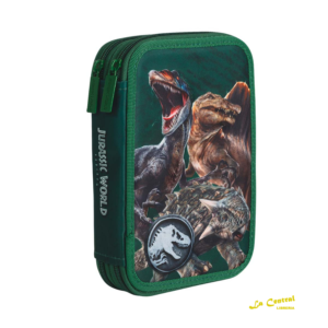 Cartuchera Mooving 2 Pisos Jurassic World Bts 2026