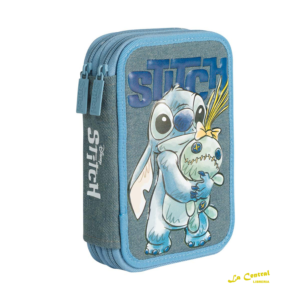 Cartuchera Mooving 2 Pisos Stitch Bts 2026