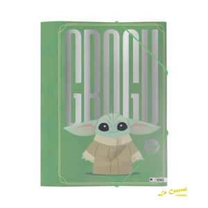 Mooving Carpeta 3 Solapas Oficio Star Wars Grogu Bts 2026