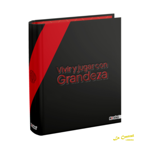 Carpeta Mooving A4 River Plate Vivir Y Jugar Bts 2026