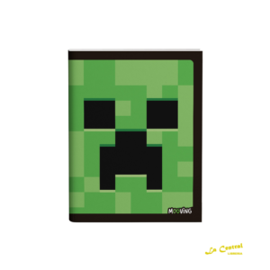 Cuaderno Mooving 16 X 21 Abrochado Minecraft Bts 2026