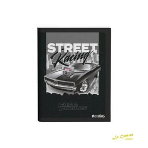 Cuaderno Mooving 16 X 21 Abrochado Rapidos Y Furiosos Street Racing 2026