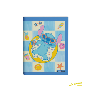 Cuaderno Mooving 16 X 21 Abrochado Stitch Summer Bts 2026