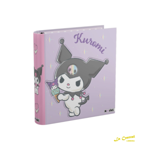 Carpeta Mooving 3/A Kuromi Lila Bts 2026