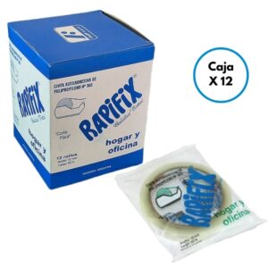 Caja x12 Cintas Rapifix transp 12 x 60