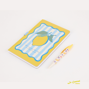 Ibi Craft Cuaderno A5 80 Hjs + Boligrafo Citric (115190)
