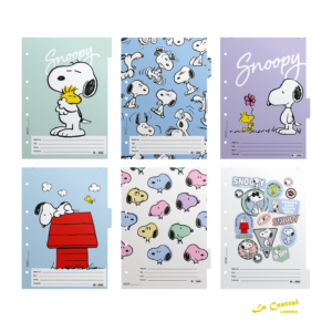 Separadores Mooving A4 Snoopy Bts 2026