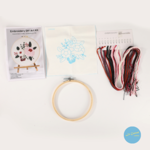 Ibi Craft Set De Bordado(Lienzo/Aro/Hilos) Helen