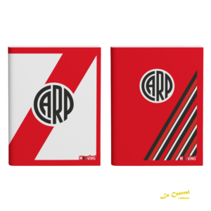 Pack X 2 Cuaderno Mooving 16 X 21 Abrochado River Plate Bts 2026 N1