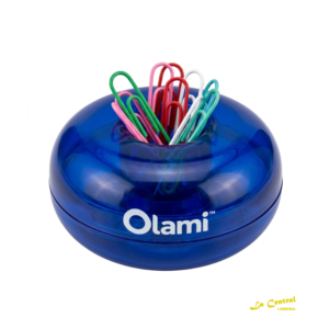 Portaclips Olami Mt 250 C/Iman Azul Transparente