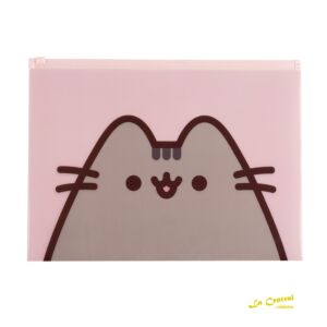 Sobre A4 Con Cierre Zip Pusheen Mooving