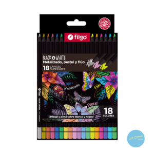 Filgo Lapices X 18 Metalizados + Pastel + Fluo
