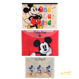 Combo Sobre A5 A5 Y Zip Mickey Mouse Mooving