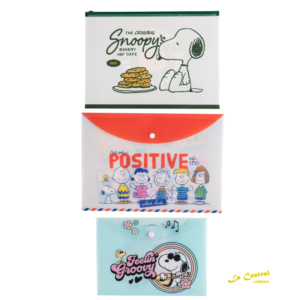 Combo Sobre A5 A4 Y Zip Snoopy Mooving