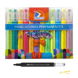 Ezco Marcadores Acrilicos X 24