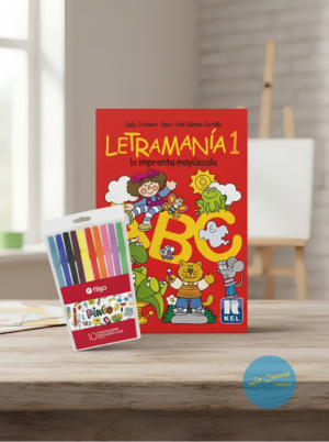 Letramania 1 - La Imprenta Mayuscula + 10 Marcadores Filgo